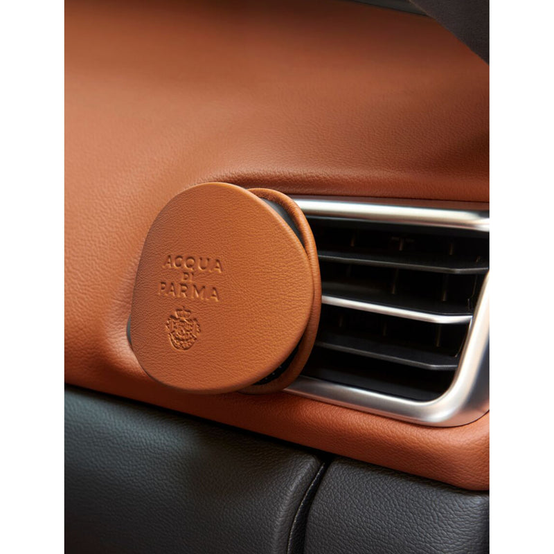 Acqua di Parma leather car diffuser case 7.5cm - British product