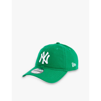 selfridges New Era 9Twenty New York Yankees Logo-Embroidered Cotton-Twill Baseball Cap- Buy online at McGrocer