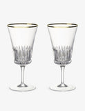 Villeroy & Boch Grand Royal Gold crystal goblets, imported from the UK