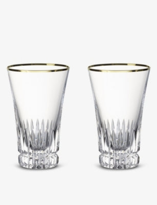 Villeroy & Boch crystal tall glasses set of 2, UK version