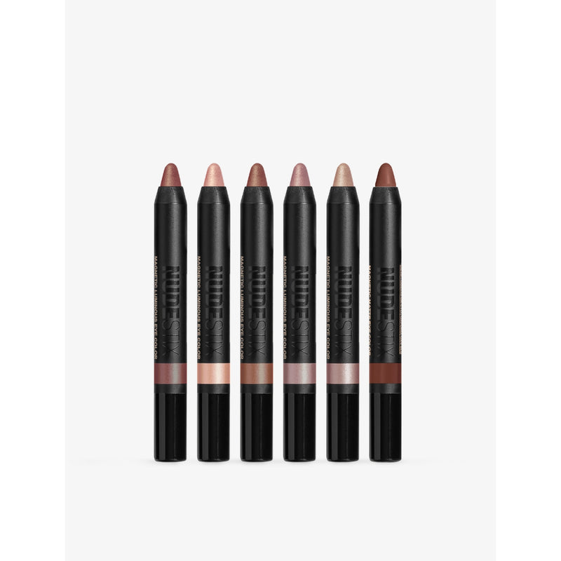 Nudestix Nude Beach eyeshadow kit with 6 shades, imported from the UK