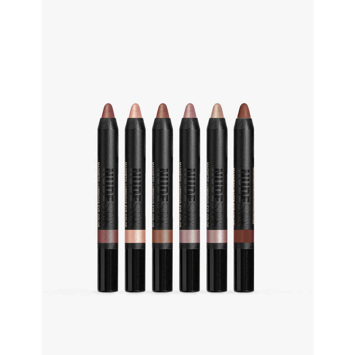 Nudestix Nude Beach eyeshadow kit with 6 shades, imported from the UK