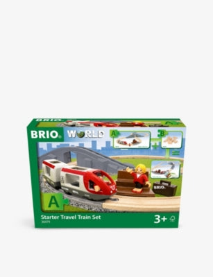 Brio starter travel train wooden playset 22 pieces (British brand)