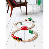 Brio wooden railway Figure 8 set, imported from the UK