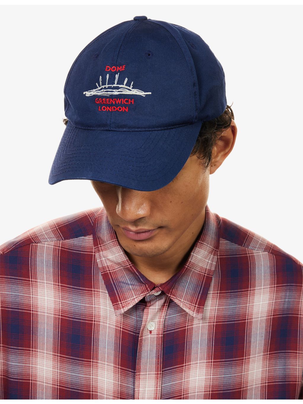 RESELFRIDGES woven cap Greenwich Millennium Dome Yr 2000, UK version