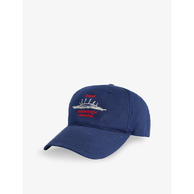 selfridges RESELFRIDGES Pre-Loved Greenwich Millennium Dome Yr 2000 Woven Cap- Buy online at McGrocer