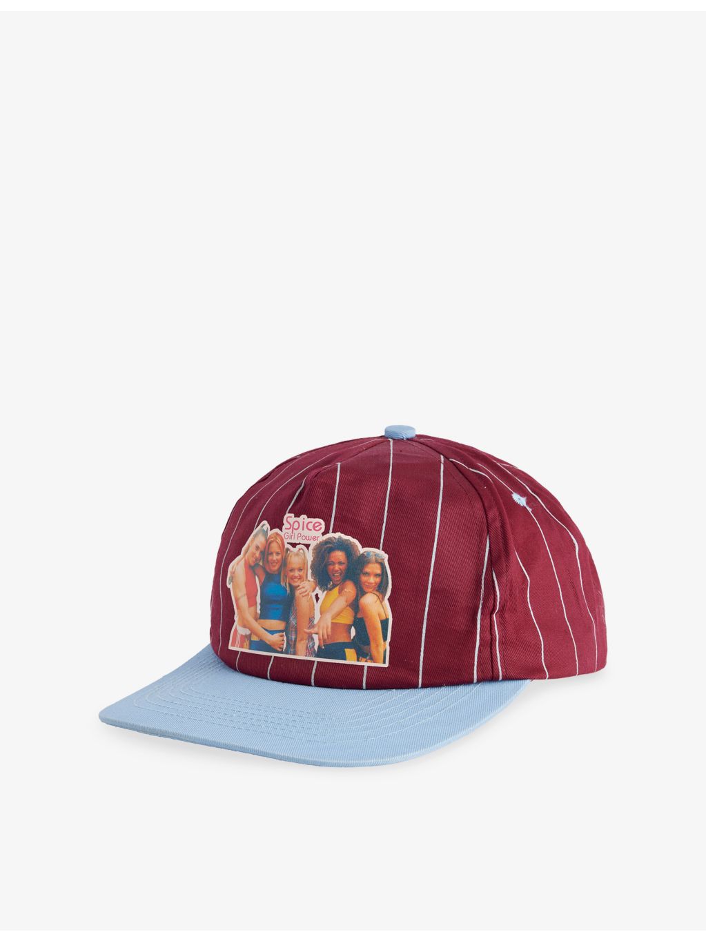 Selfridges Spice Girls striped woven cap, imported from the UK