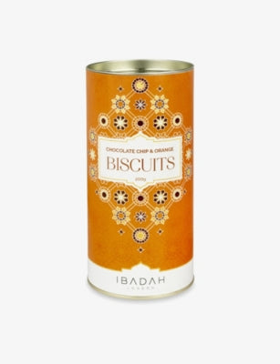 Ibadah London biscuits chocolate chip and orange 160g, UK version