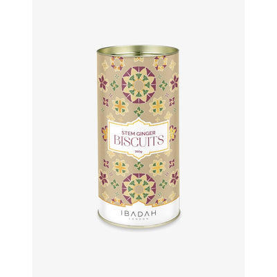 selfridges Ibadah London Stem Ginger Biscuits 160g- Buy online at McGrocer