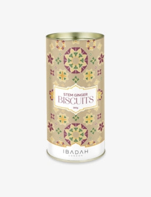 Ibadah London stem ginger biscuits 160g, UK version