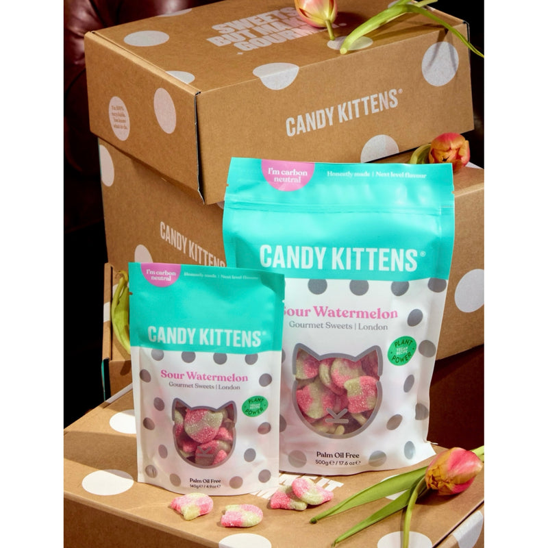 Candy Kittens Watermelon share pouch 500g (British brand)