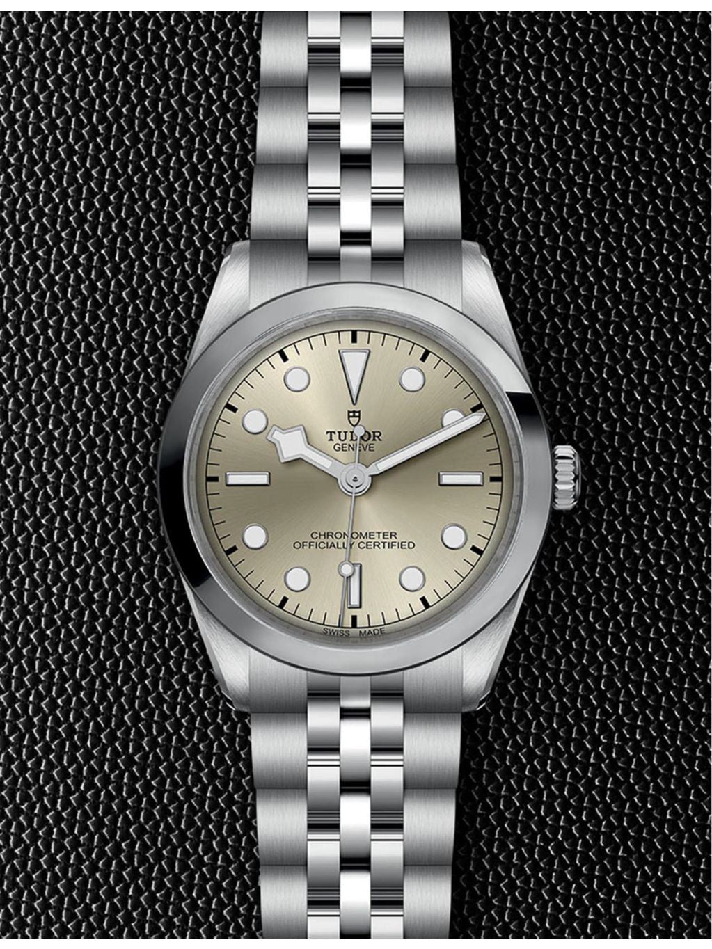 Tudor Black Bay stainless-steel automatic watch 36mm, imported from the UK