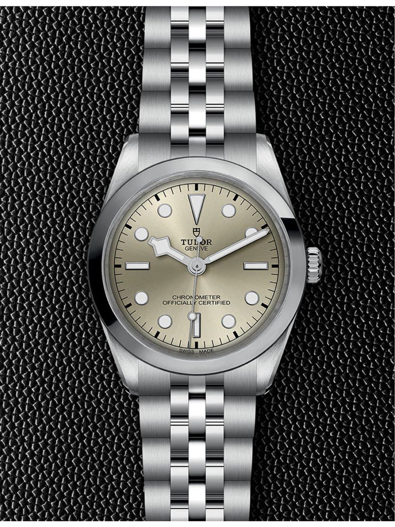 Tudor Black Bay stainless-steel automatic watch 36mm, imported from the UK