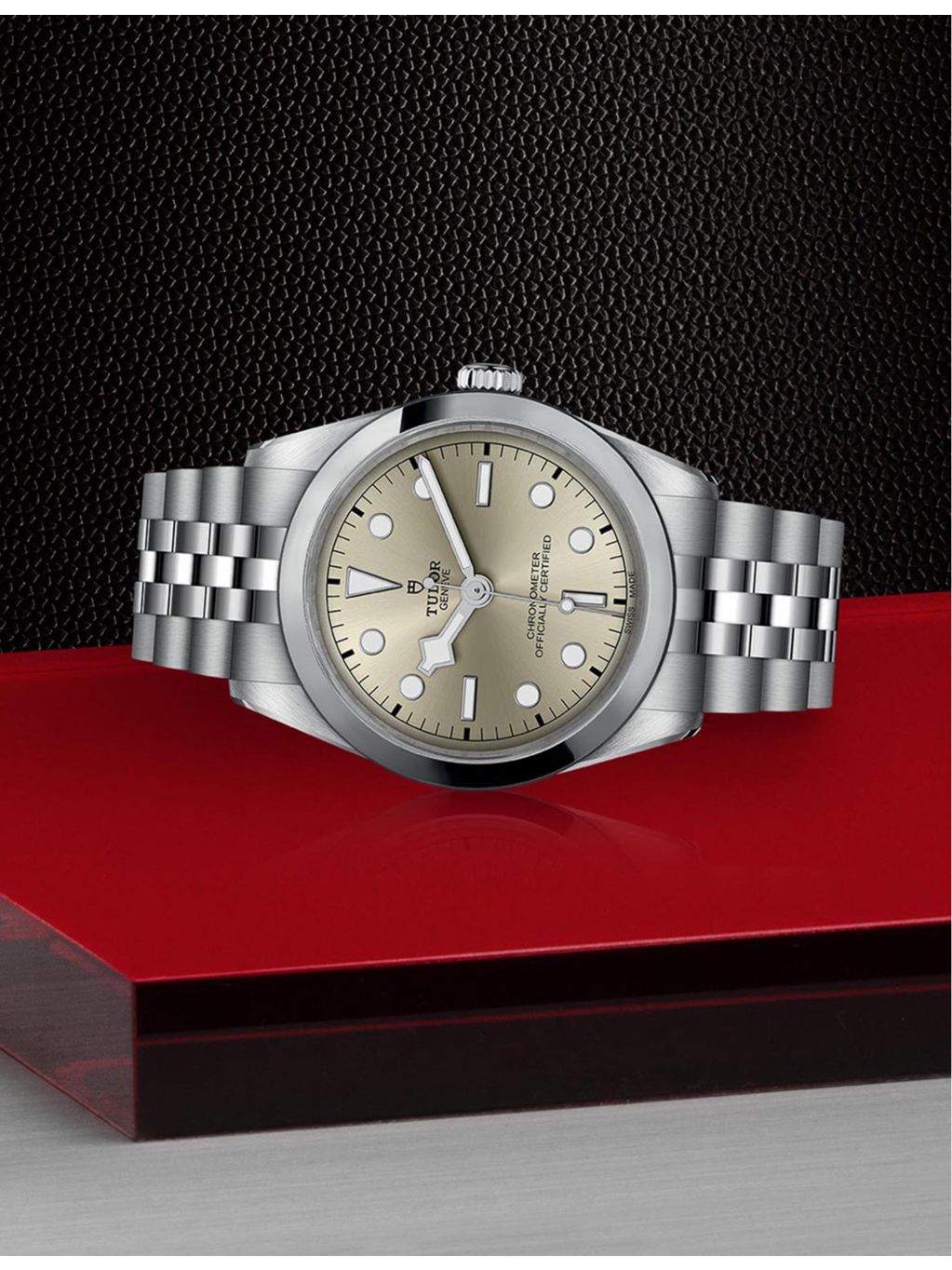 Tudor Black Bay stainless-steel automatic watch 36mm, imported from the UK