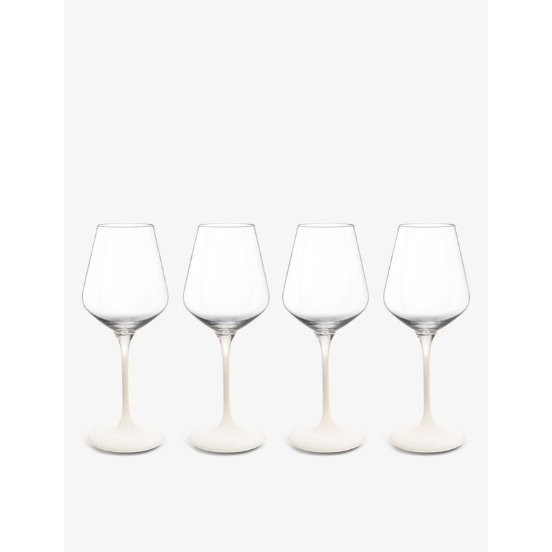 Villeroy & Boch crystal wine glasses set of four - British product