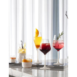 Villeroy & Boch Manufacture Rock Blanc crystal tumblers, set of four (British brand)