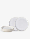 Villeroy & Boch porcelain dinner set Crafted Cotton four-piece, UK version