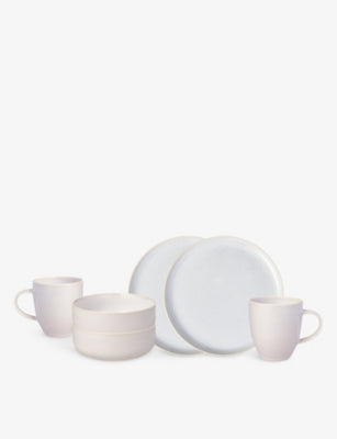 Villeroy & Boch Crafted Cotton porcelain breakfast set, imported from the UK