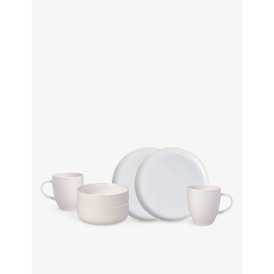 selfridges Villeroy & Boch Crafted Cotton Six-Piece Porcelain Breakfast Set- Buy online at McGrocer