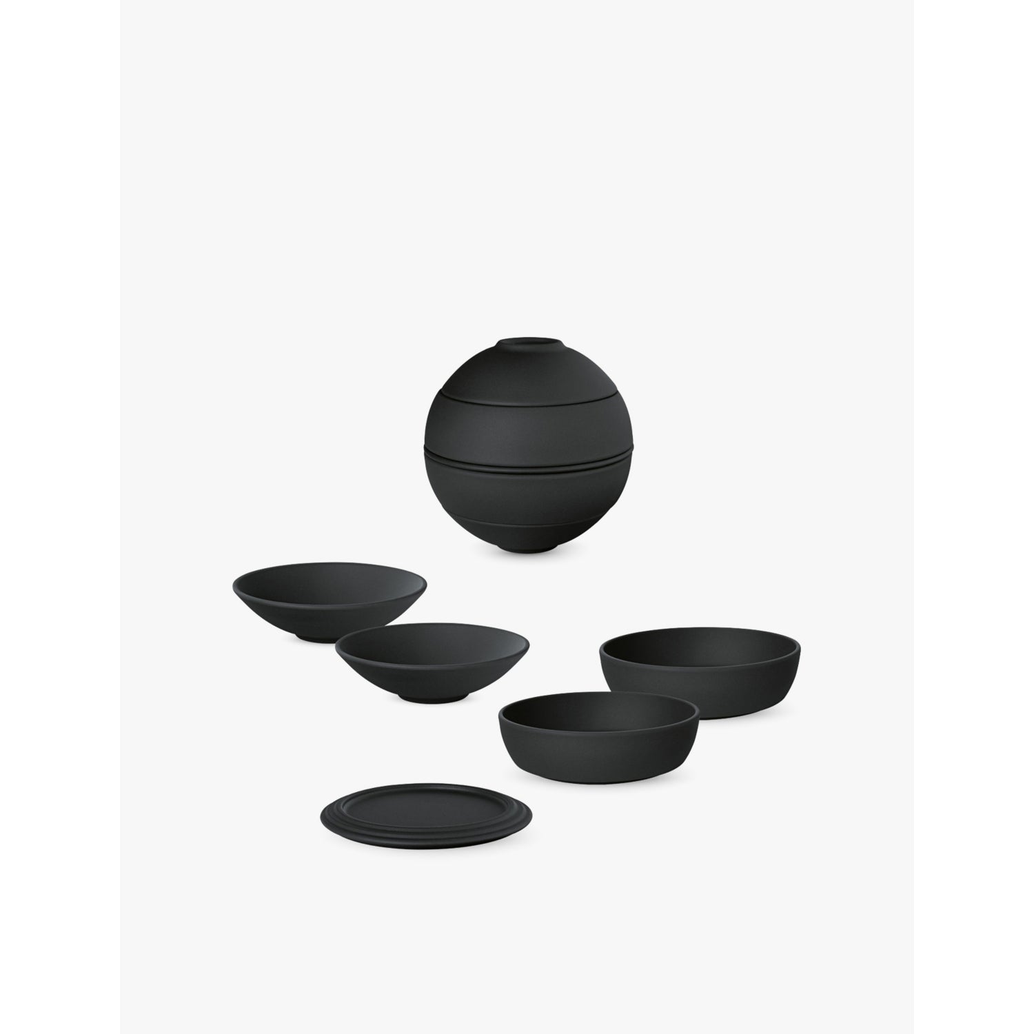 Villeroy & Boch La Boule five-piece porcelain set, imported from the UK