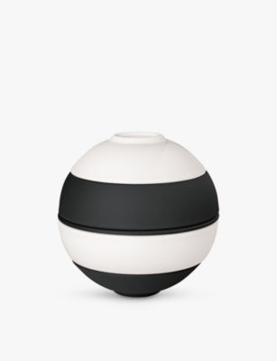 Villeroy & Boch La Boule stackable porcelain set five-piece, imported from the UK