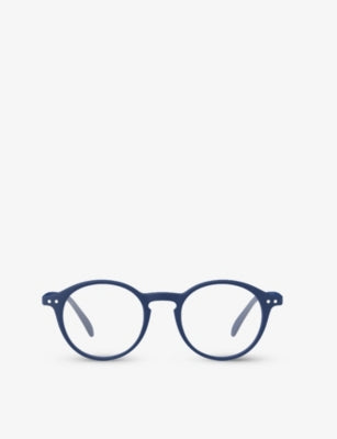 Izipizi #D Round-Framed Navy Reading Glasses