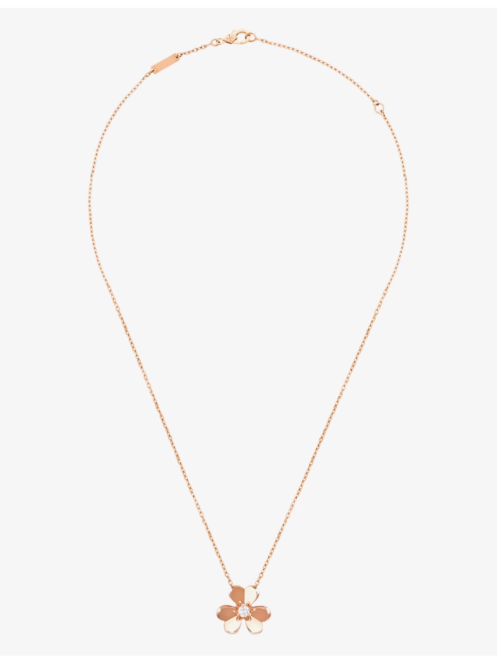 Van Cleef Arpels Frivole diamond pendant 50cm, imported from the UK