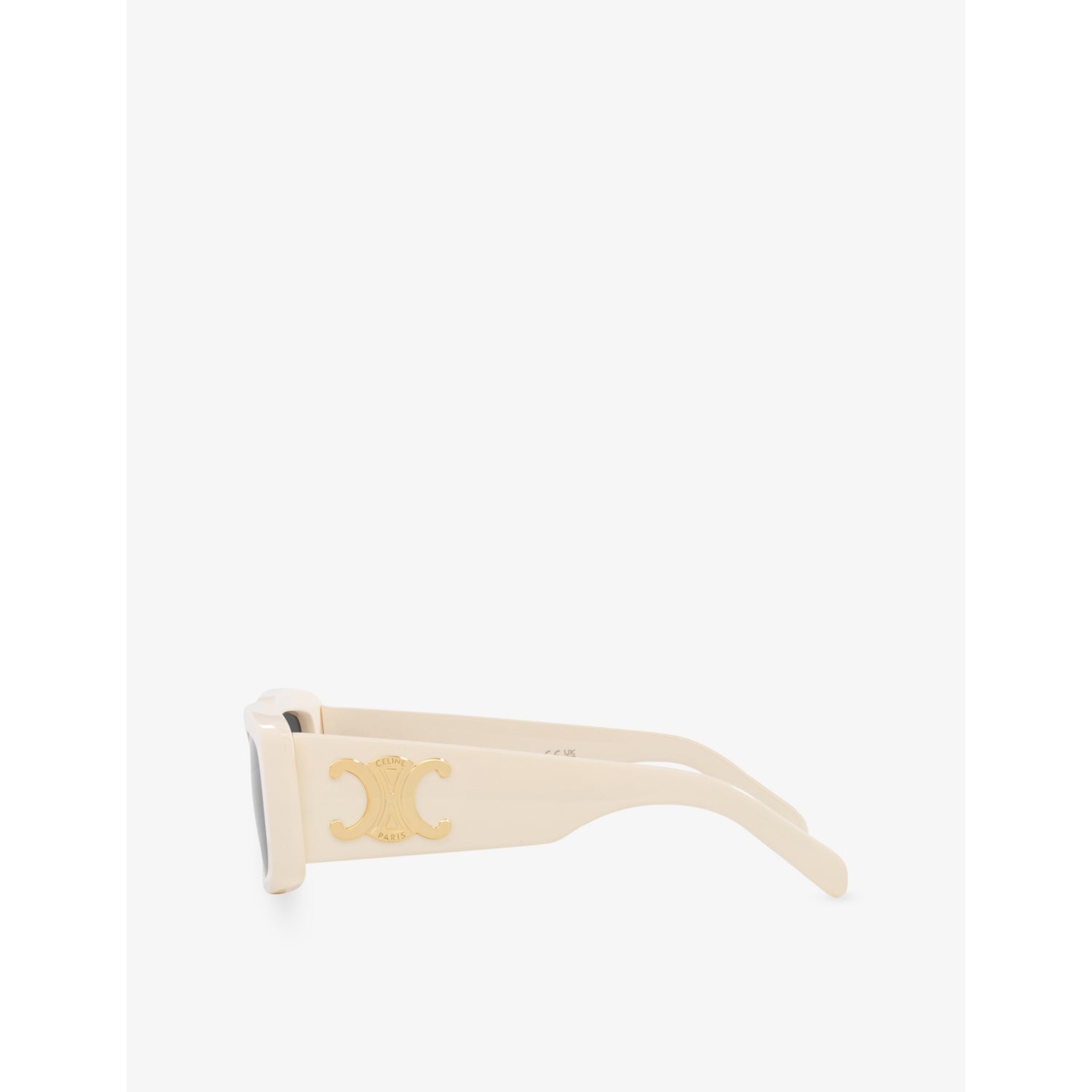 Celine Triomphe acetate sunglasses with gold hardware, imported from the UK