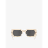 Celine Triomphe acetate sunglasses with gold hardware, imported from the UK