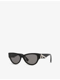 Fendi First acetate cat-eye sunglasses FE40135I, imported from the UK
