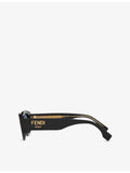 Fendi Roma acetate cat-eye sunglasses, imported from the UK