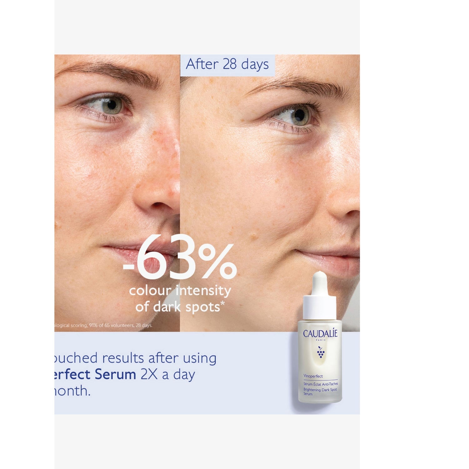 Caudalie Vinoperfect dark spot serum 30ml, UK version