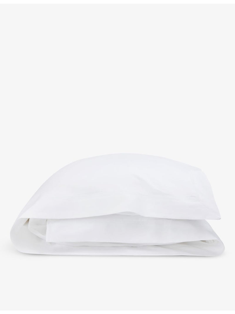 The White Company Cranleigh cotton duvet cover - British product