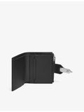 Montblanc mini leather wallet with money clip and card slots (British brand)