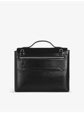 Montblanc leather briefcase with logo plaque, imported from the UK