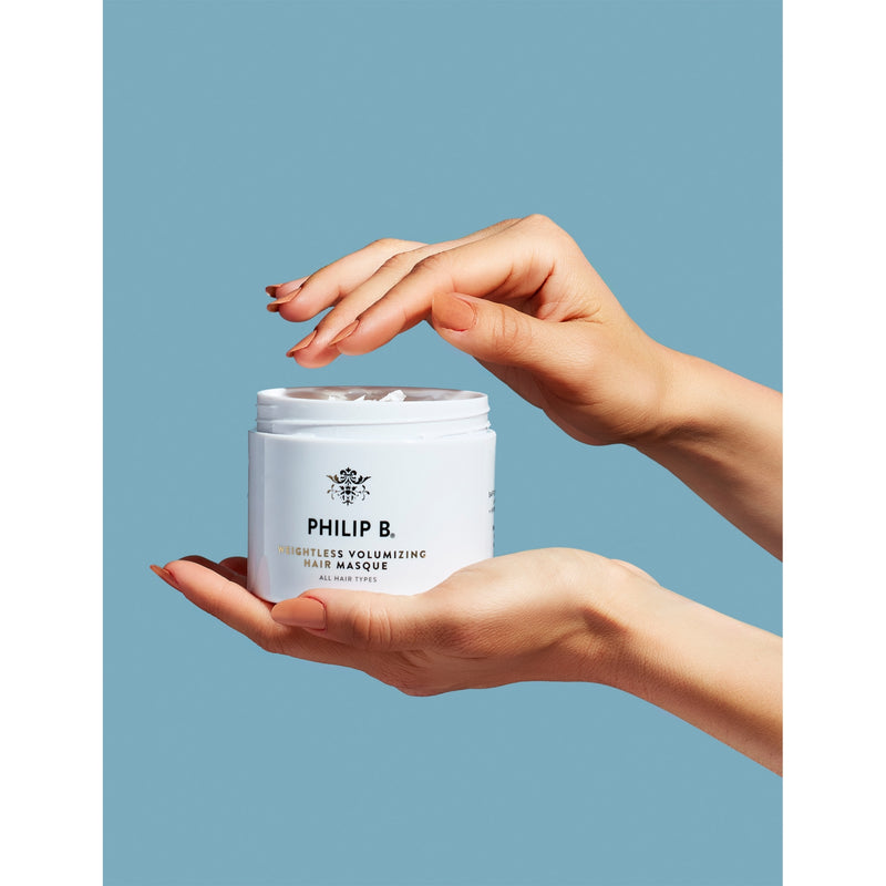 Philip B weightless volumising hair masque 236ml, imported from the UK