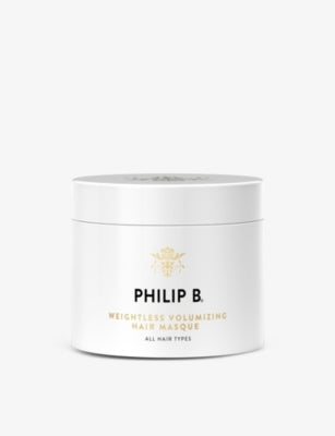selfridges Philip B. Weightless Volumising Hair Masque 236ml- Buy online at McGrocer