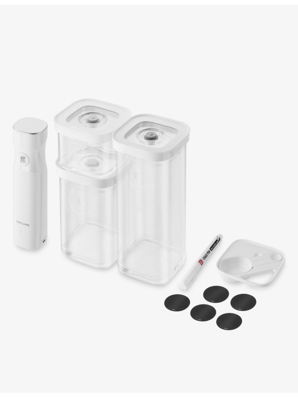 Zwilling Fresh & Save vacuum cubes, set of six (British brand)