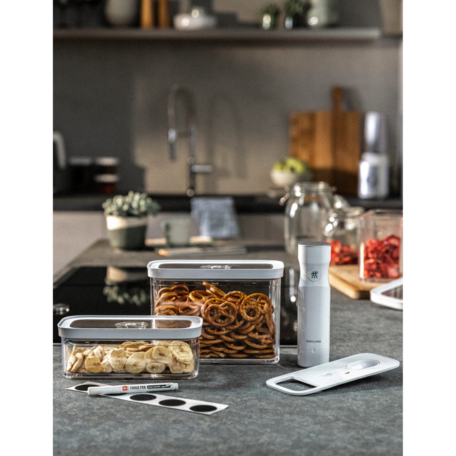 Zwilling Fresh & Save vacuum cube set of five, UK version