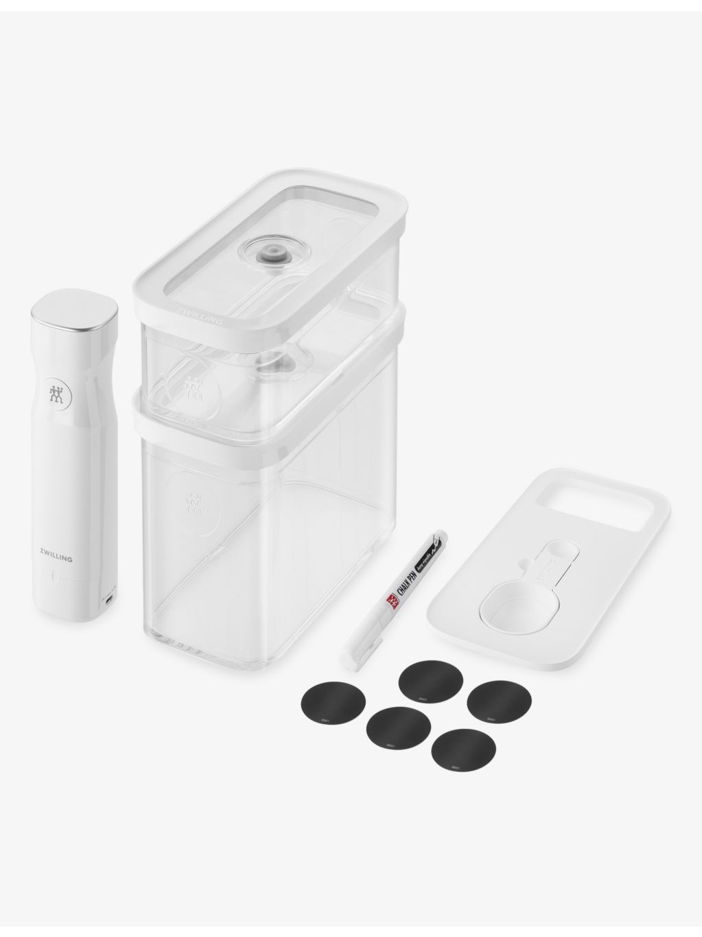 Zwilling Fresh & Save vacuum cube set of five, UK version