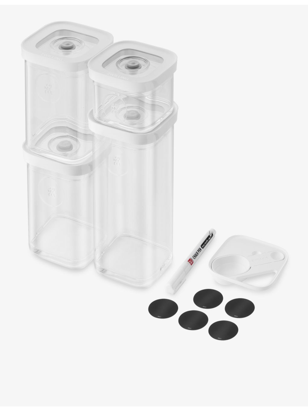 Zwilling Fresh & Save vacuum cube set of six (British brand)