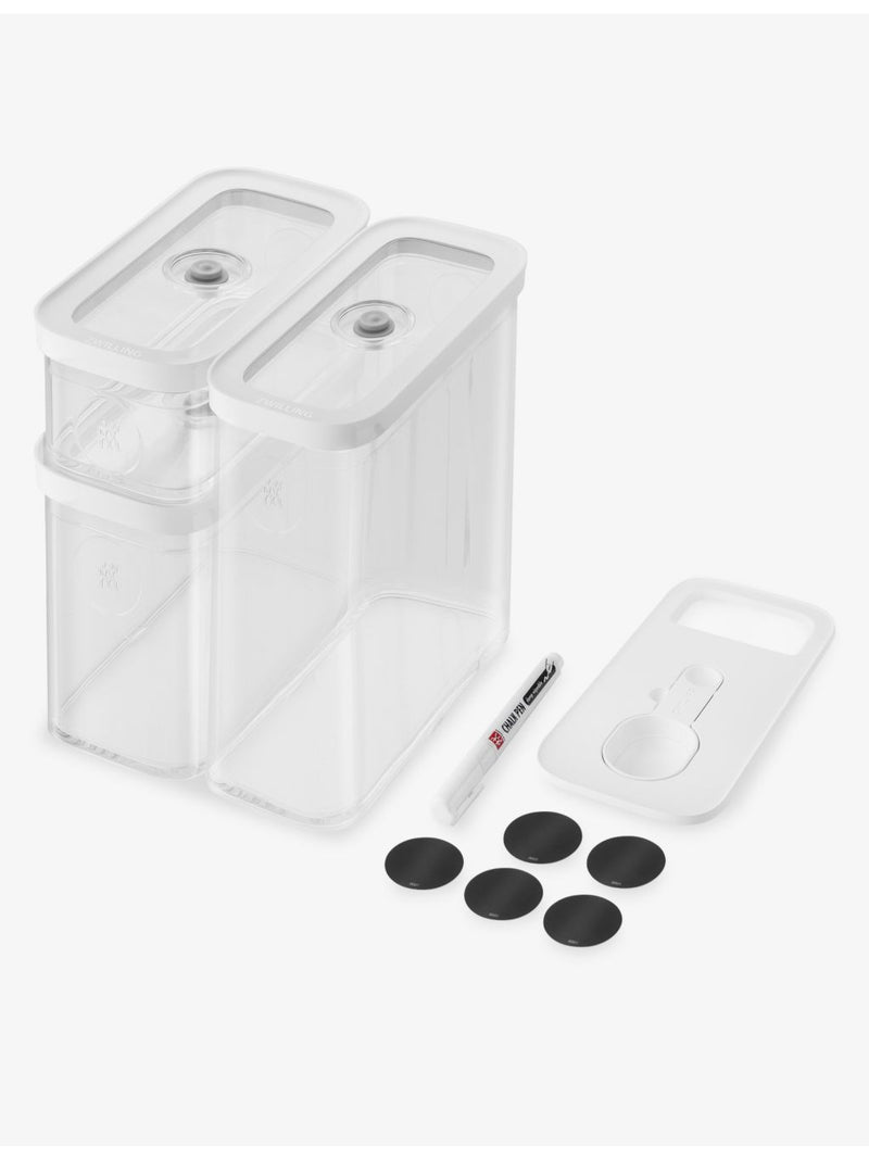 Zwilling Fresh & Save vacuum cube storage set of five, UK version