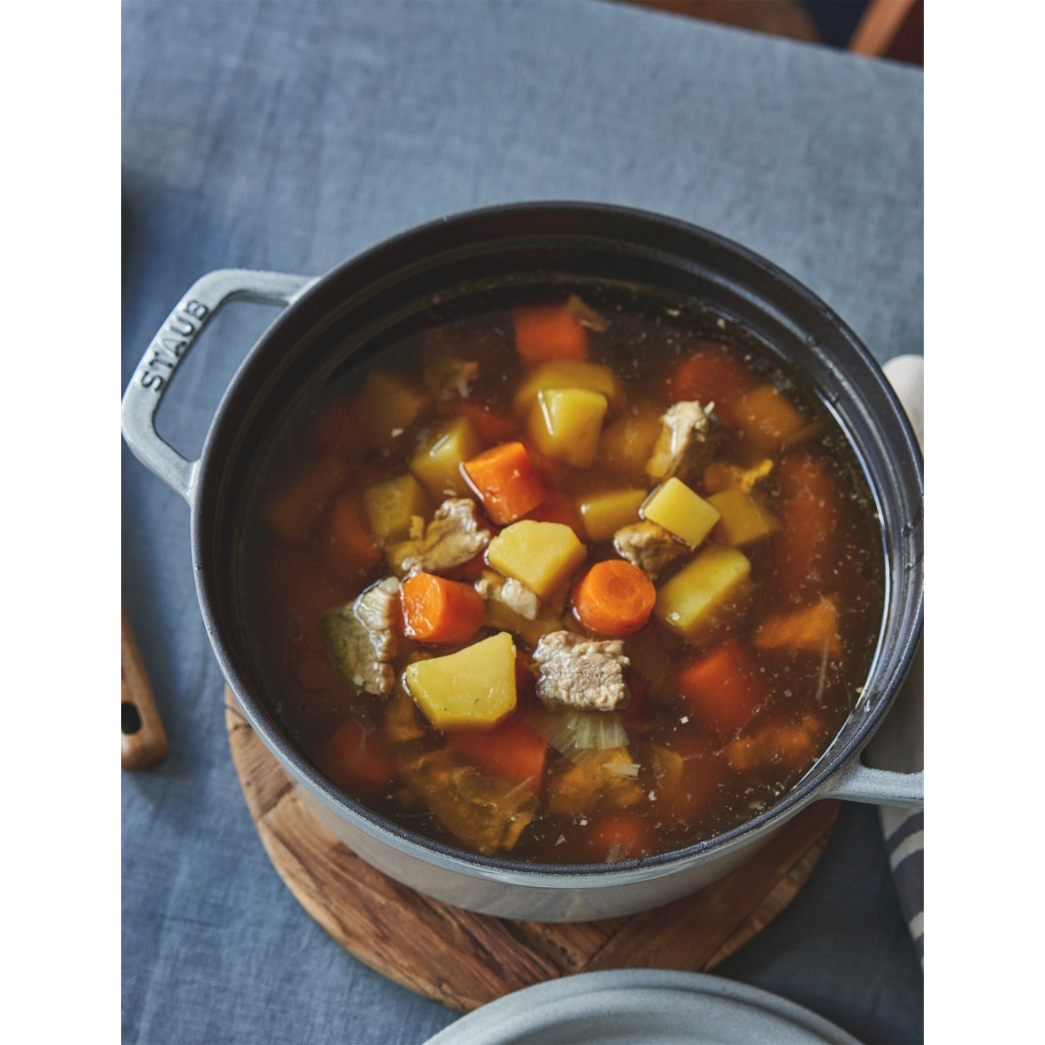 Staub cast-iron casserole dish cocotte, UK version