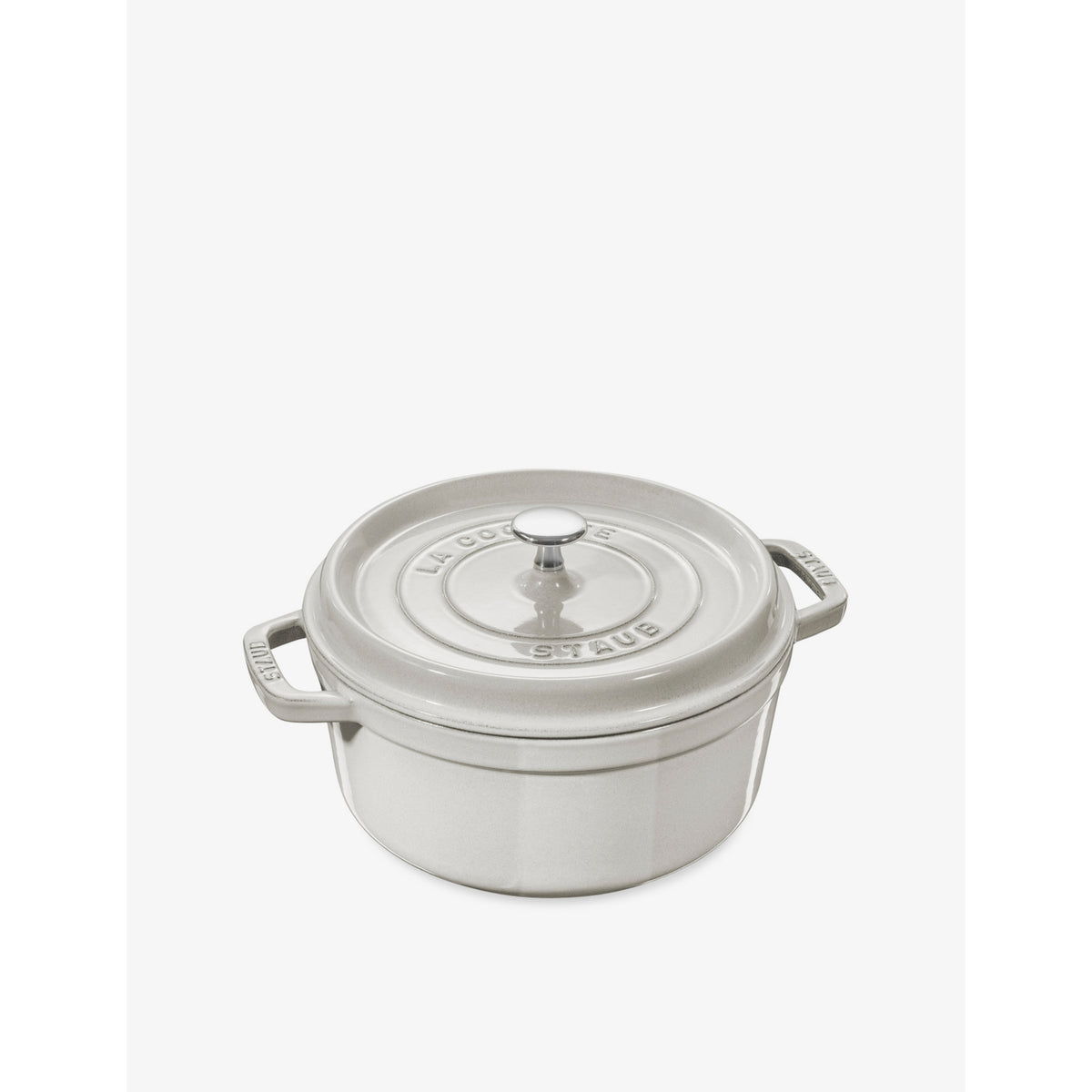 Cocotte cast-iron casserole dish - BLACK - 24CM