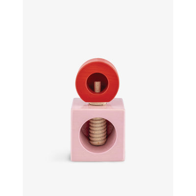 selfridges Alessi Twergi Beach-Wood Nutcracker 11cm x 6cm- Buy online at McGrocer