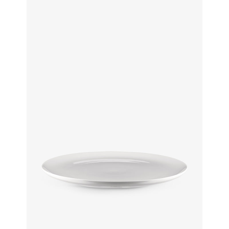 Alessi Itsumo porcelain dinner plates set of four 10.6cm - British product