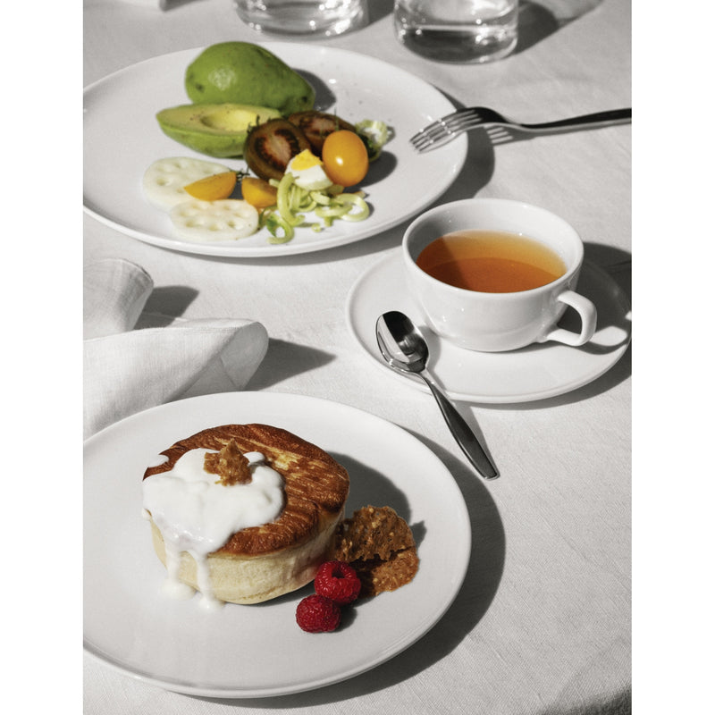 Alessi Itsumo porcelain dinner plates set of four 10.6cm - British product