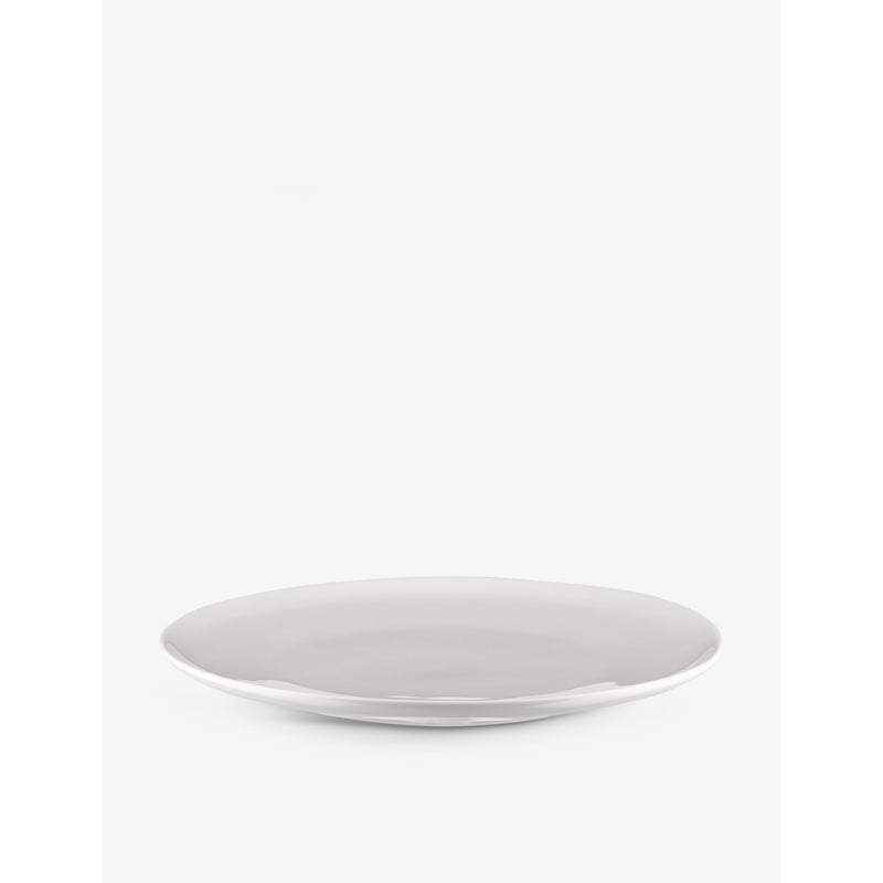 Alessi Itsumo porcelain dessert plates set of four 21cm (British brand)