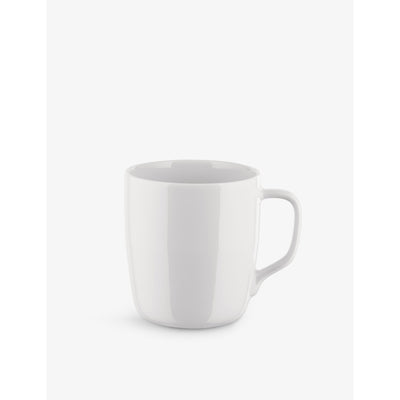 selfridges Alessi Itsumo Square-handle Porcelain Mugs Set of Four 8.9cm- Buy online at McGrocer