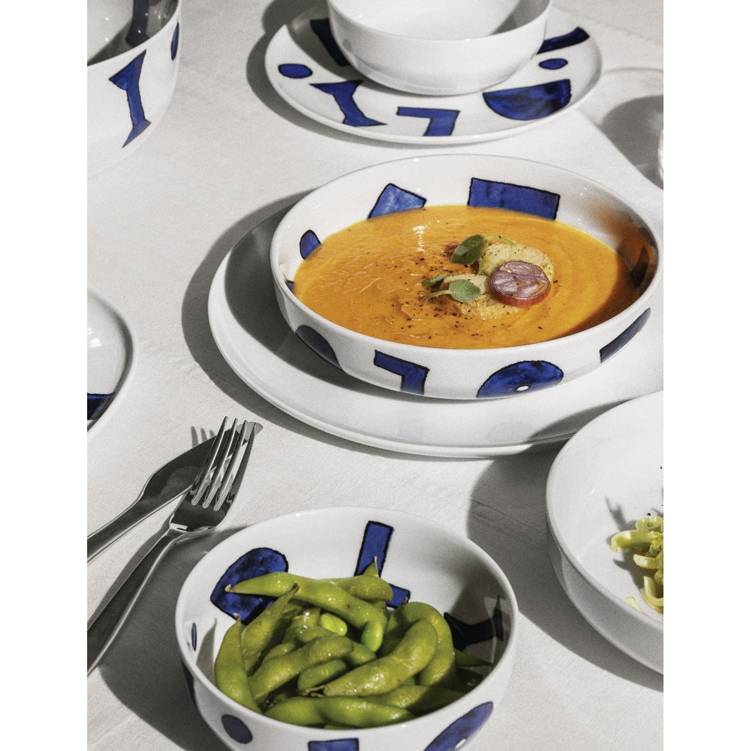 Alessi Itsumo Yunoki oval porcelain serving plate 36cm - British product